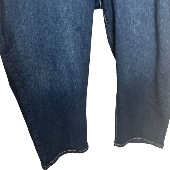 Torrid Premium Womens Plus 24 Button Fly Sky High Skinny Crop Jeans Blue NWT - Picture 5 of 16